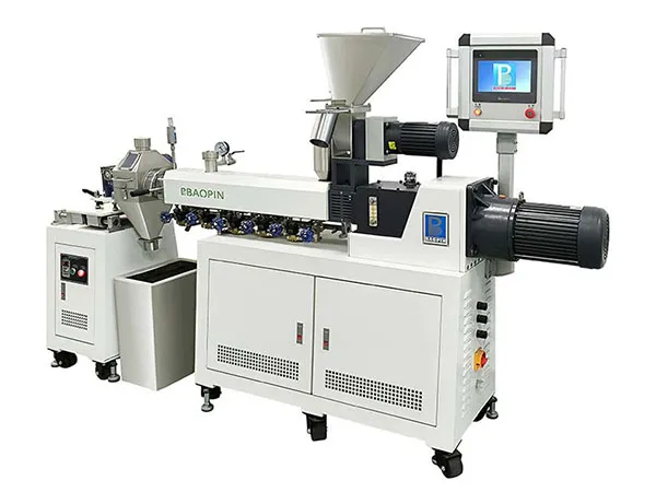 Двухшнековый гранулятор (с горячей резкой), BP-8177-ZB